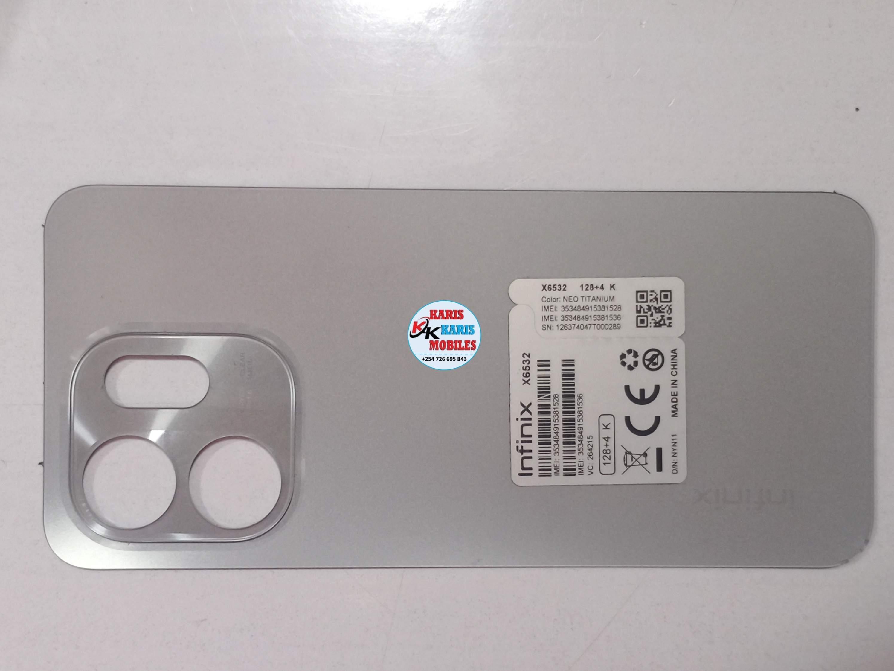 INFINIX 6532 back lids and covers price in kenya is KES 500.00